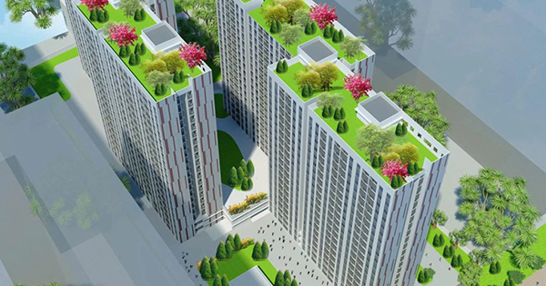 Phối cảnh dự án cho thuê đầu tiên của Đồng Nai. Ảnh: Thái Hà